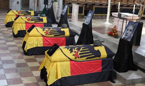Politicians honour fallen Bundeswehr soldiers