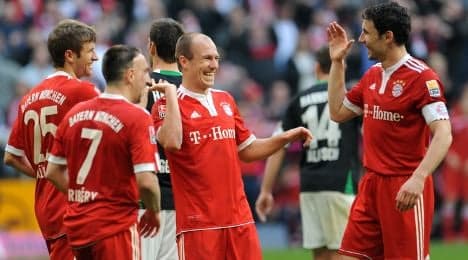 Bayern's 'cissies' deliver 7-0 victory