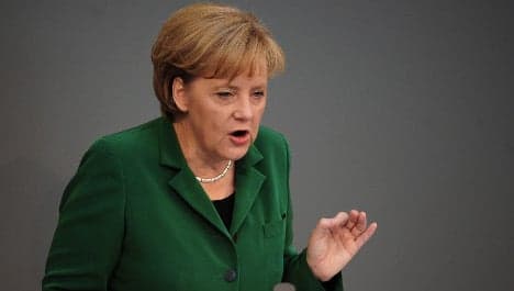 Merkel says EU's future at stake in Greek crisis