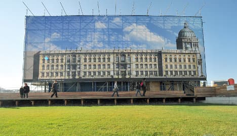 Berlin may delay city palace reconstruction