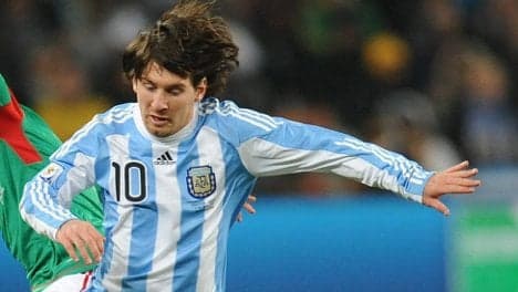 Germans eager to tame Argentina's Messi