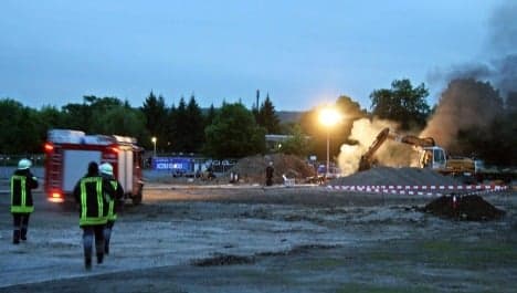 Three killed in WWII bomb explosion