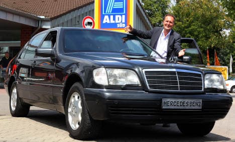 Late Aldi billionaire's armoured car up for sale