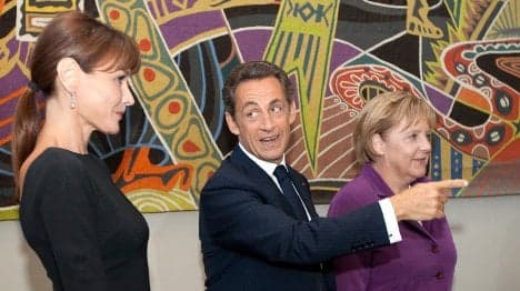 Merkel welcomes Bruni aid appeal to Bundestag