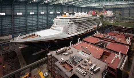 Biggest German-built cruise ship completed
