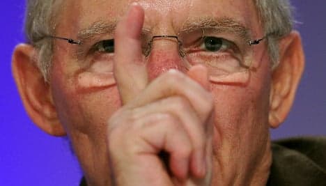 US has lost its way, Schäuble thunders