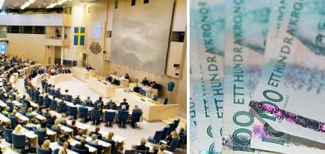Swedish MPs enjoy election income boost