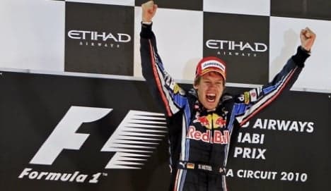 Vettel becomes youngest F1 champ ever