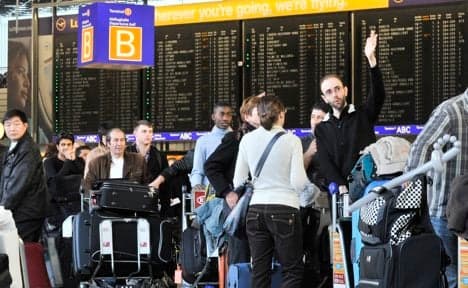 Travel chaos reigns at Frankfurt airport