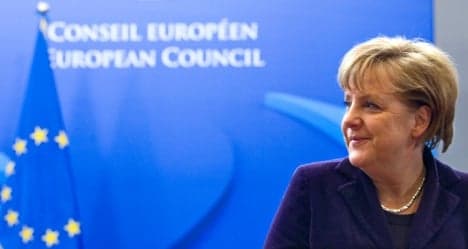 Merkel hails eurozone rescue fund agreement