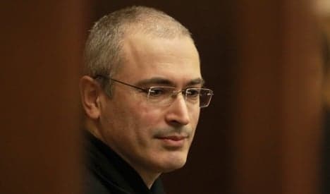 Russia's ex-oligarch Khodorkovsky receives human rights prize