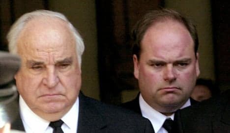 Helmut Kohl's son tells of failed relationship