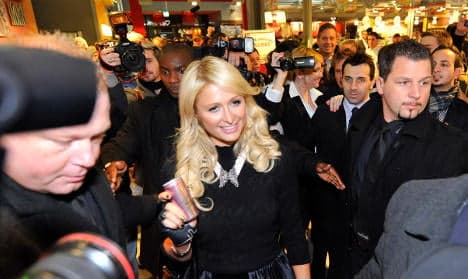 Paris Hilton says she 'wants to learn about Stuttgart 21'