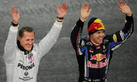 Schumacher still a role model for F1's Vettel