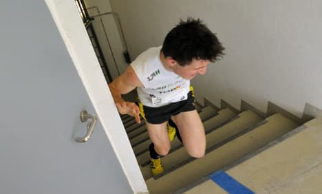 German wins sixth straight Empire State Building stair race