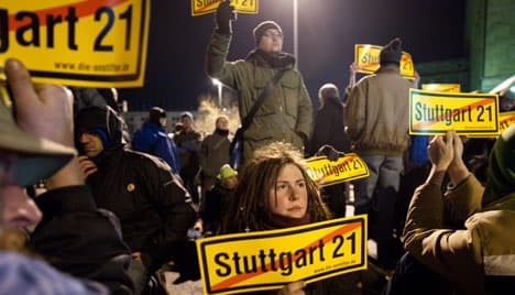 New protests erupt over Stuttgart 21 rail project