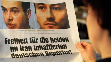 Iran frees two German reporters