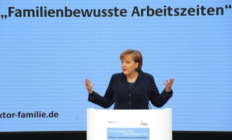 Merkel slams dearth of female executives