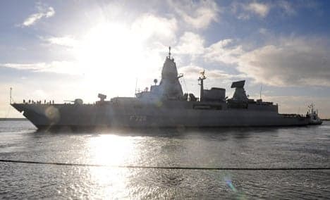 German warships won't enforce Libyan embargo