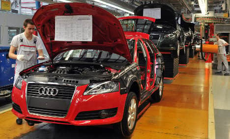 Audi net profit nearly doubled in 2010