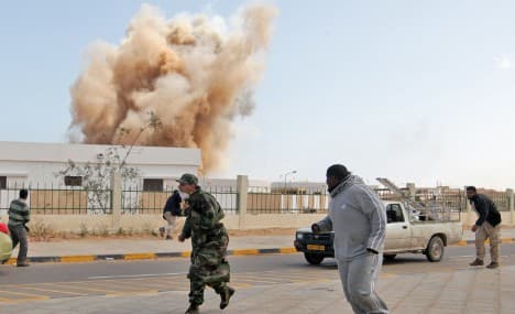 Germany calls Libyan no-fly zone 'risky'