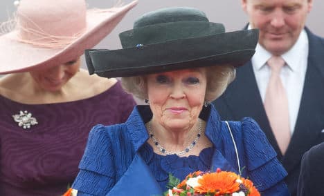 Dutch Queen Beatrix visits Berlin