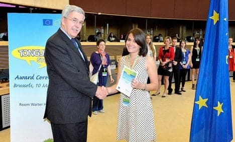 Expat's language essay wins her a trip to Brussels