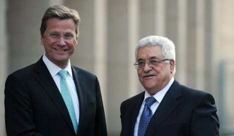 Berlin to advise against Palestinian state bid