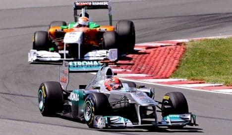 Schumacher hints at prolonging F1 return