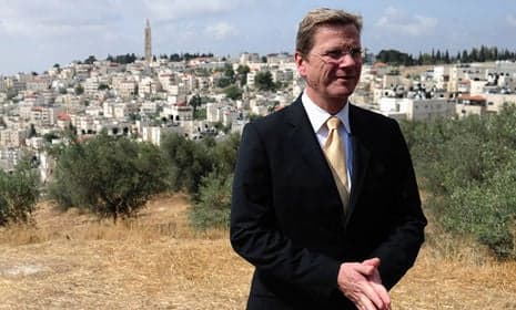 Westerwelle warns of Mideast peace problems