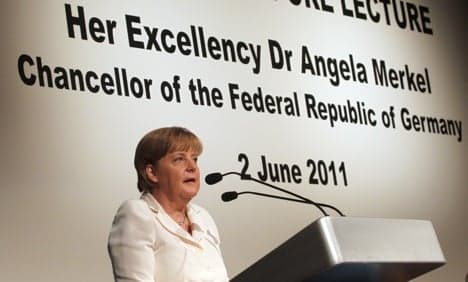 Merkel calls on ASEAN to pressure Burma