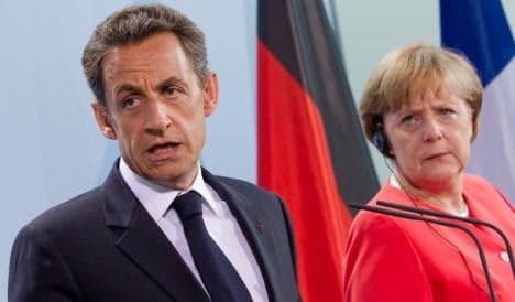 Merkel meets Sarkozy ahead of Euro summit