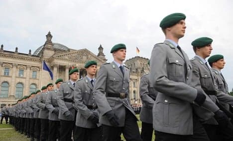 Bundeswehr recruits quitting voluntary service