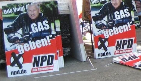 Neo-Nazis slammed for 'gas' campaign poster