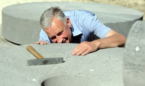 Germany's last millstone mason gets busier