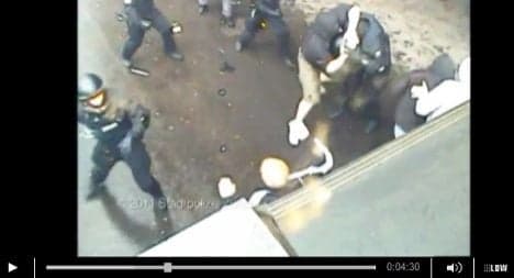 Police release shocking hooligan videos
