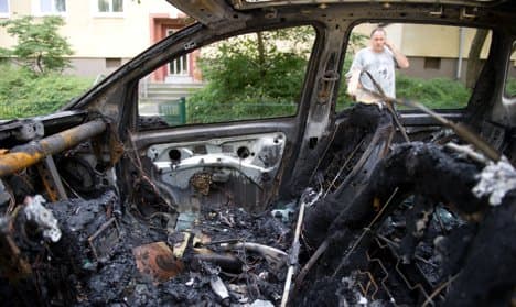 Three more vehicles burnt in Berlin