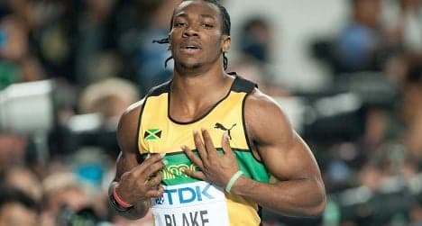 World champ Blake races to Zurich 100m win