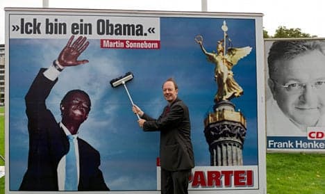 Blackface Obama billboard sparks outrage