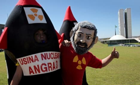Germany to guarantee Brazilian nuclear plans