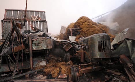 Around 500 animals dead in Bavarian farm fire