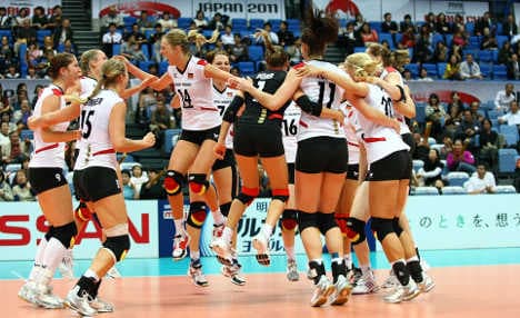 German women's volleyball team eye Olympics after beating USA