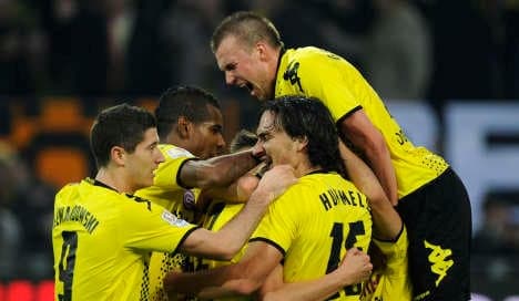 Dortmund in second after win over Wolfsburg