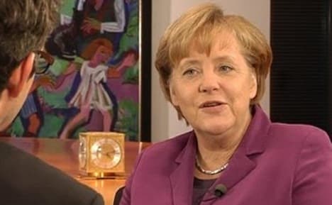 Merkel answers public's questions on YouTube