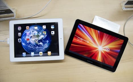 Samsung alters tablet design for Germany