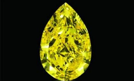 'Sun Drop' diamond fetches record $10.9m