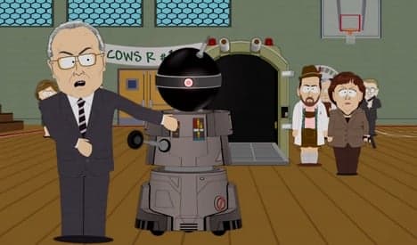 South Park takes aim at 'humourless' Germans