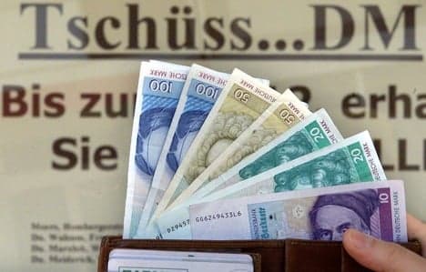 13.31 billion Deutsche Marks still missing