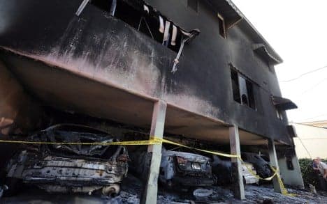 German arson suspect arrested in Los Angeles
