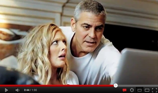 George Clooney clip bags Norwegian ad award